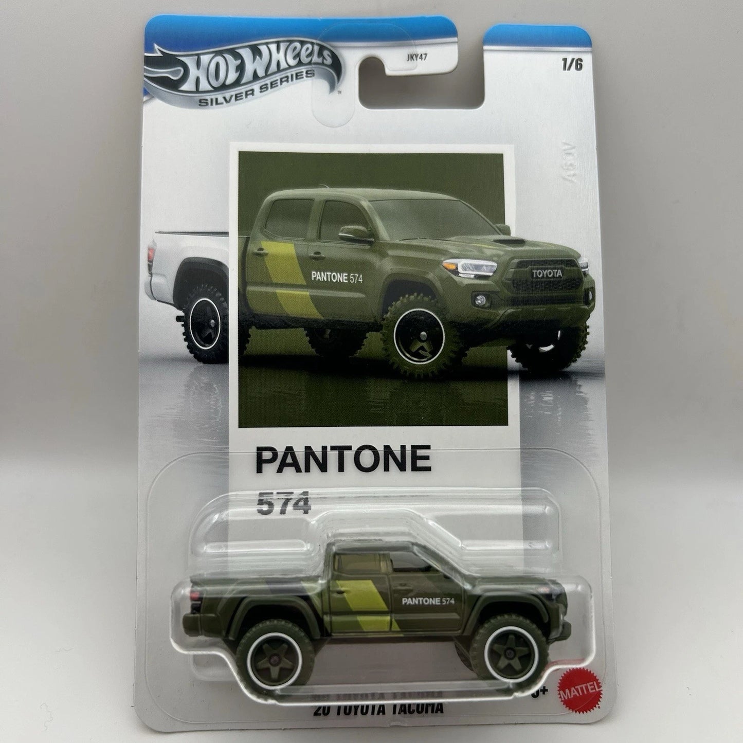 Hot Wheels 2026 Silver Series Pantone Mix 2 – Complete Set of 6 Cars 1:64 Die-Cast