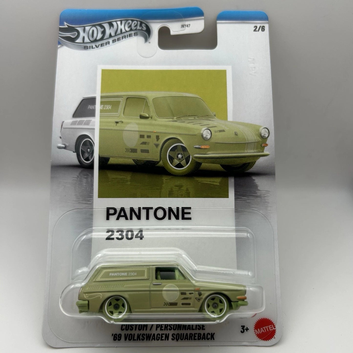 Hot Wheels 2026 Silver Series Pantone Mix 2 – Complete Set of 6 Cars 1:64 Die-Cast