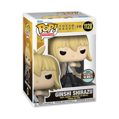 Funko Pop Tokyo Ghoul Ginshi Shirazu Vinyl Figure #1128