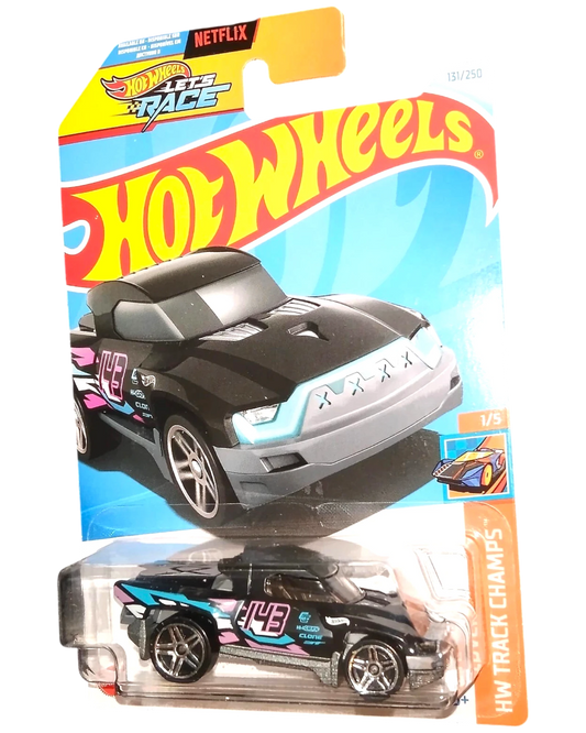 Hot Wheels Terra-Tracktyl Black 1:64 Die-Cast HW Track Champs 1/5 #131/250
