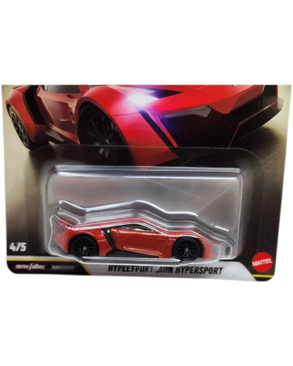 Hot Wheels Lykan Hypersport W Motors Fast and Furious Anniversary Die Cast 1 64