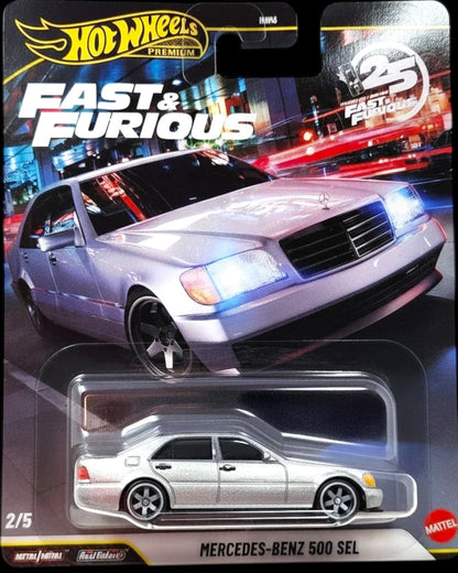 Mercedes-Benz 500 SEL * 2026 Hot Wheels 25th Anniversary Fast & Furious