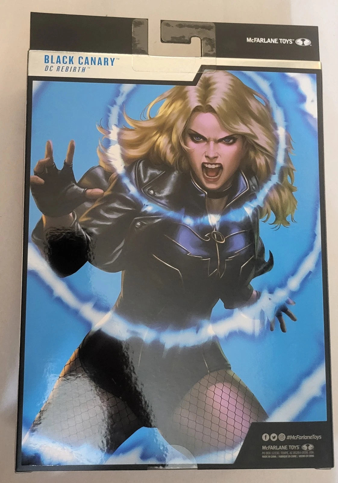 McFarlane Toys DC Multiverse Black Canary 7-Inch Action Figure – DC Rebirth #54 Wave 14