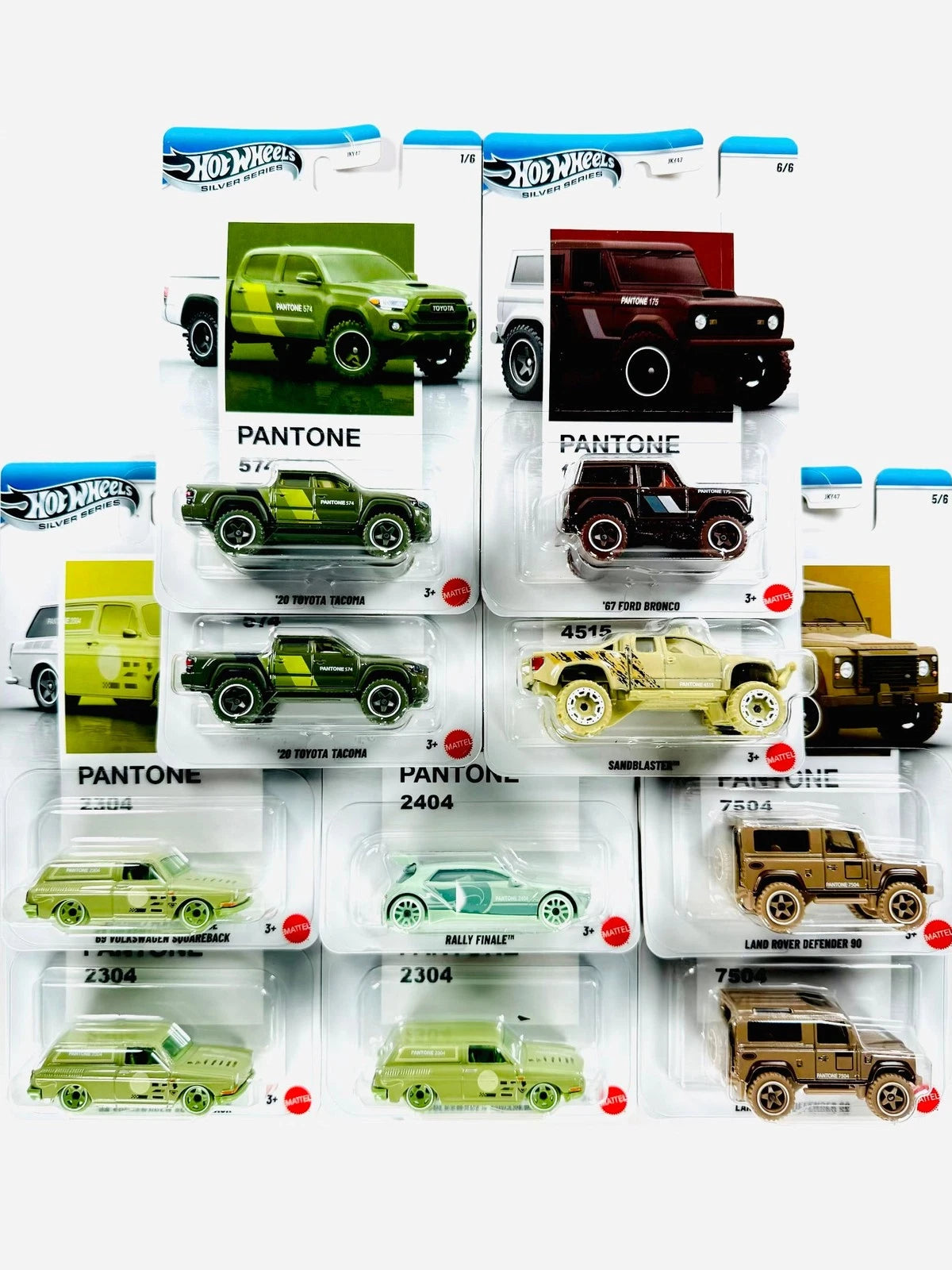 Hot Wheels Silver Series Pantone Mix 2 1:64 Die-Cast – Sealed Case B JKY47 2026