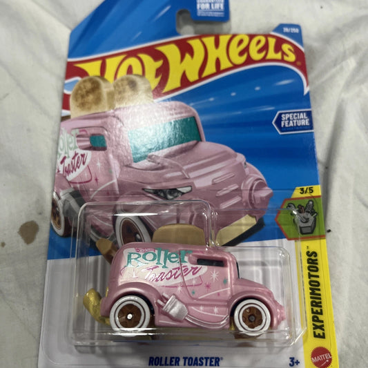 Hot Wheels 2026 Roller Toaster Pink Experimotors 1:64 Die-Cast #3/5 #39/250