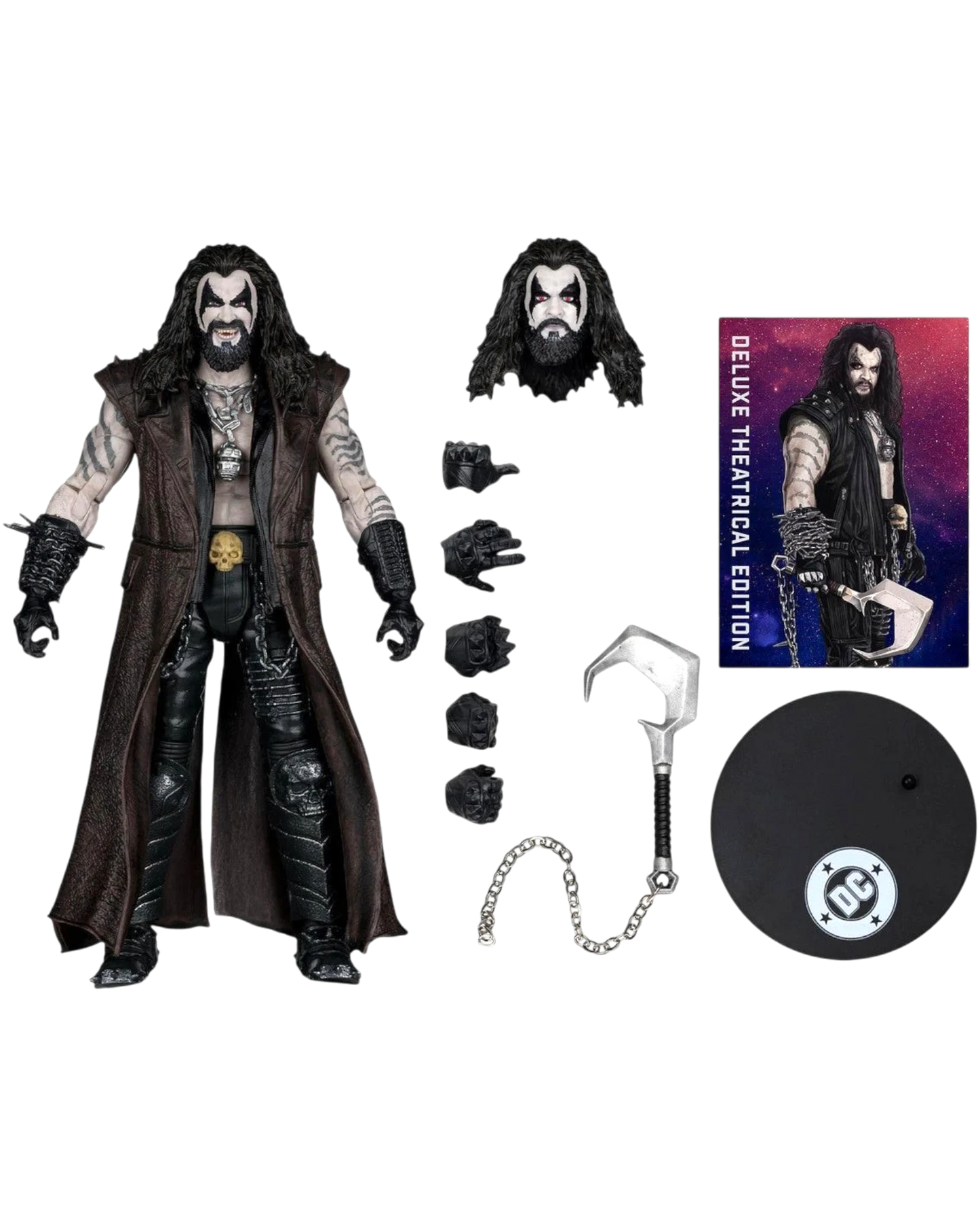 McFarlane DC Multiverse Deluxe Lobo (Supergirl Movie) 7" Action Figure – Theatrical Edition Wave 4