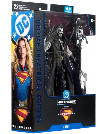 McFarlane DC Multiverse Deluxe Lobo (Supergirl Movie) 7" Action Figure – Theatrical Edition Wave 4