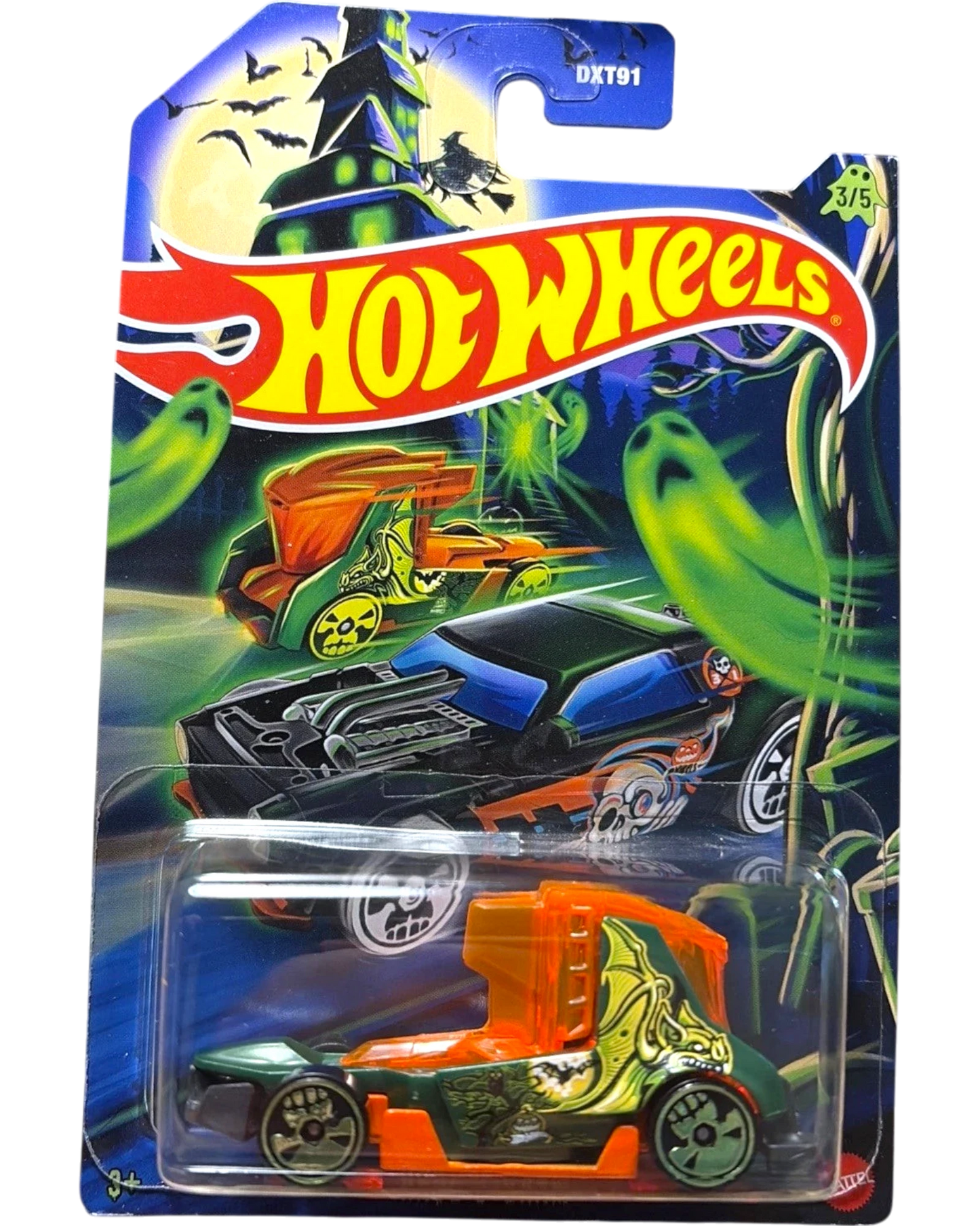 Hot Wheels Haul O Gram Die Cast Car One Sixty Four Damaged Card Blister