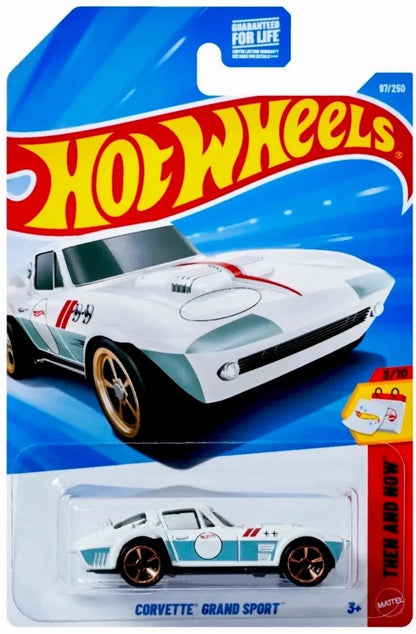 Hot Wheels Corvette Grand Sport Die Cast Collectible Vehicle 97/250 Then and Now Edition 3 of 10