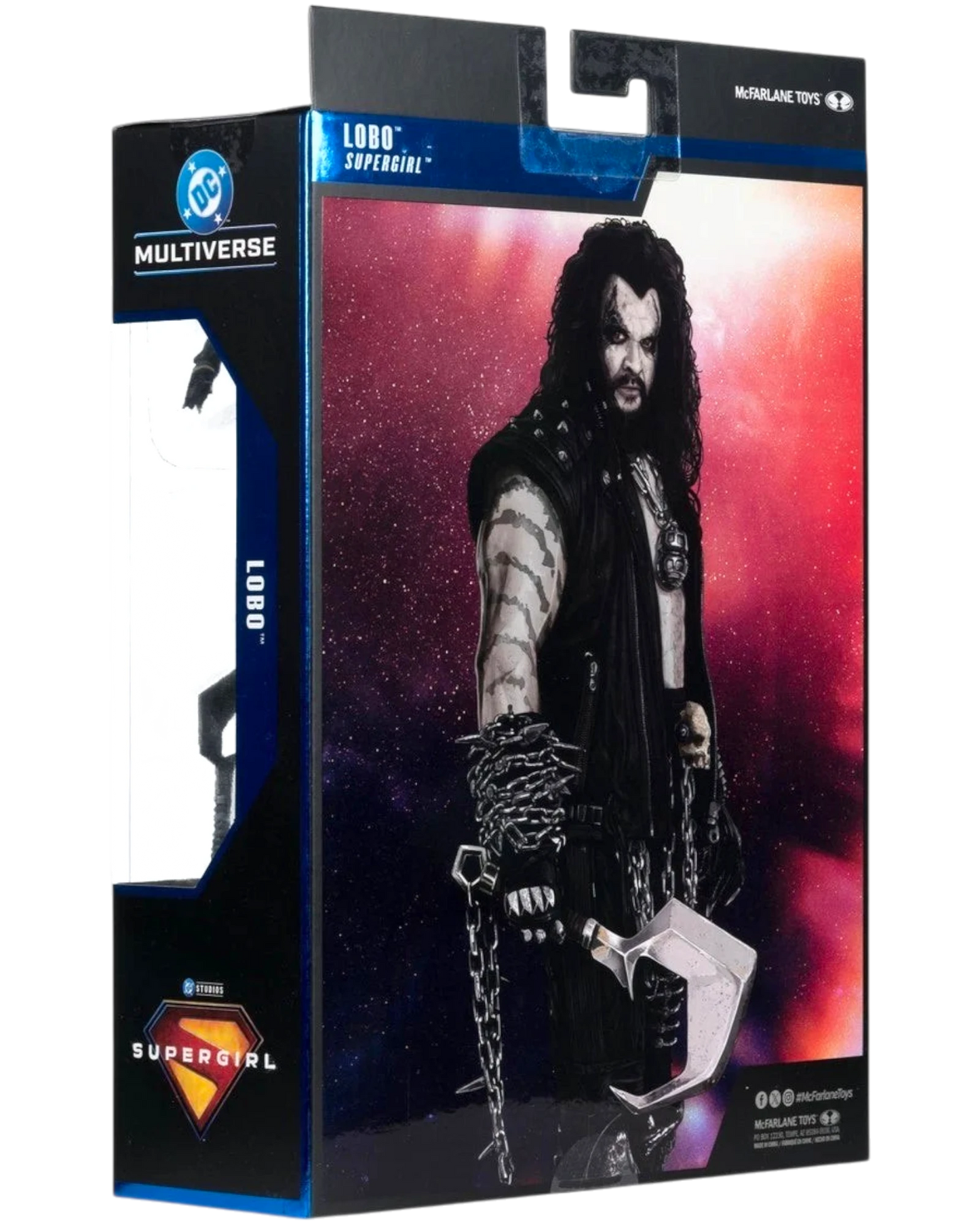 McFarlane DC Multiverse Deluxe Lobo (Supergirl Movie) 7" Action Figure – Theatrical Edition Wave 4