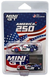CHASE Mini GT Ford Mustang GTD America 250 1:64 Die-Cast USA Exclusive #MGT01301 #1301