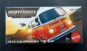 Matchbox The Movie 1973 Volkswagen T2B Bus 1:64 Die-Cast #10/12 Power Grab