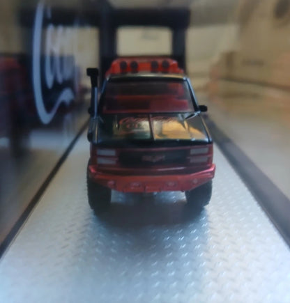 M2 Machines Coca-Cola Hauler 1990 GMC Sierra 1500 4x4 & 1995 GMC S-15 Sonoma Chase /750 #/750
