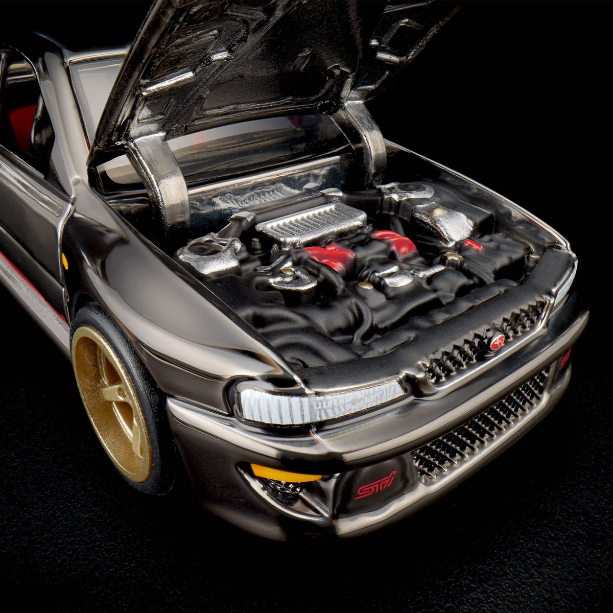 Hot Wheels RLC Exclusive '98 Subaru Impreza WRX STi Spectraflame Slate 1:64 Die-Cast