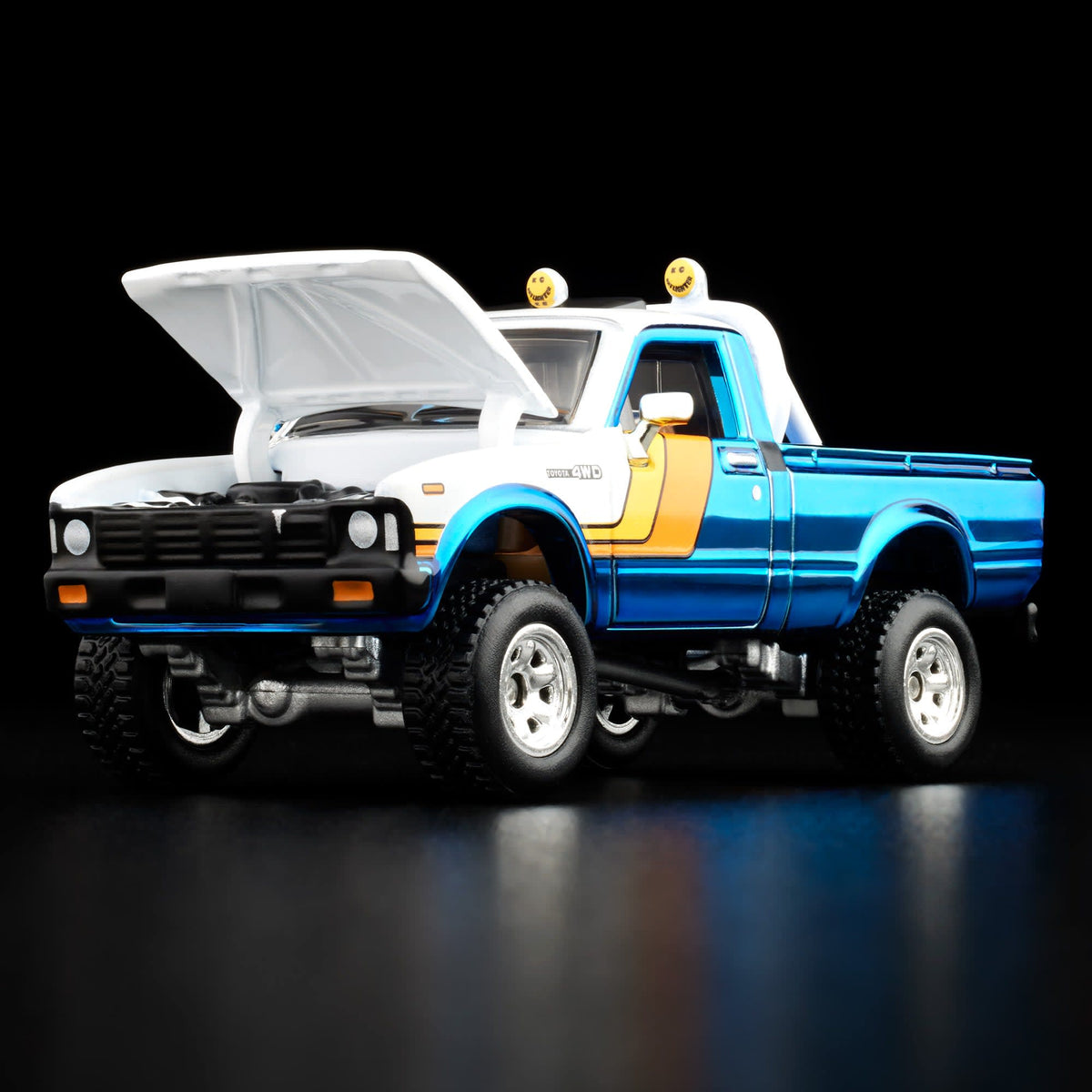 Hot Wheels RLC Exclusive '81 Toyota SR5 4WD Spectraflame Ice Blue 1:64 Die-Cast